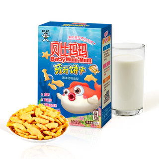 贝比玛玛 婴幼儿牙牙饼干 乳酸菌味 90g