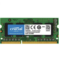 Crucial 英睿达 DDR3 1600MHz 笔记本内存 4GB  CT51264BF160B
