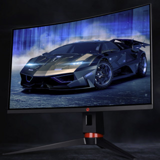 NINGMEI 宁美 QN276CQ 27英寸 VA 曲面 FreeSync 显示器(2560×1440、144Hz、85%NTSC)