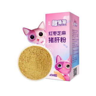 哆猫猫 婴幼儿芝麻猪肝粉 红枣芝麻味 40g