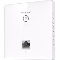 TP-LINK 普联 TL-AP1202I-PoE 双频1200M 无线面板AP Wi-Fi 5 PoE供电 薄款白色