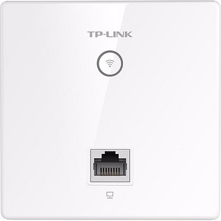 TP-LINK 普联 TL-AP1202I-PoE 双频1200M 无线面板AP Wi-Fi 5 PoE供电 薄款白色