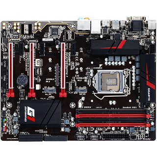 GIGABYTE 技嘉 Z170X-Gaming 3 ATX主板（Intel LGA1151、Z170）