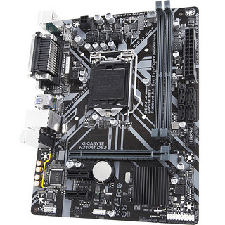 GIGABYTE 技嘉 H310M DS2 MATX主板（Intel LGA1151、H310）