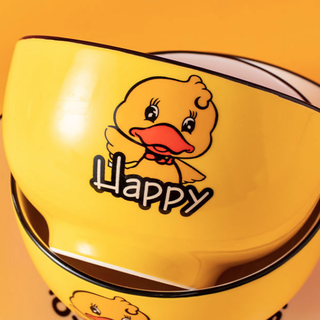 GU TU TAO CI 句途陶瓷 陶瓷餐具套装 16件套 Happy小黄鸭