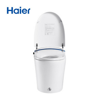 Haier 海尔 智能马桶 全自动一体式智能坐便器脚触自动翻盖翻圈即热除臭多功能H1U1语音控制 305/400坑距