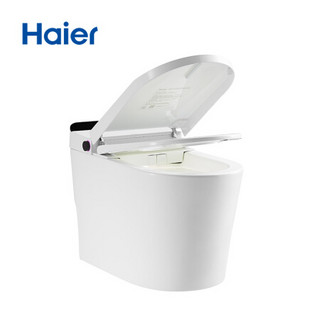 海尔（Haier）智能马桶 全自动一体式智能坐便器 即热数显智享款H4 欧式超薄 小水箱  305/400坑距