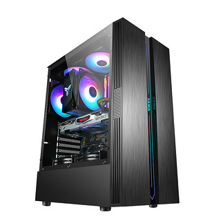 KOTIN 京天 台式机 黑色(酷睿i7-10700F、RTX 3060Ti 8G、16GB、500GB SSD、风冷)