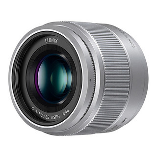 Panasonic 松下 H-H025-S Lumix G 25mm F1.7 标准定焦镜头 Micro 4/3卡口 46mm