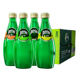 perrier 巴黎水 苏打水组合装 330ml*12瓶+12瓶（柠檬味330ml*12瓶+大象苏打水12瓶）