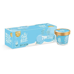 WALL'S 和路雪 轻优 酸奶口味雪糕3连杯 80g*3杯装 冰淇淋家庭装