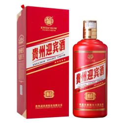 贵州迎宾酒酱8红色53度酱香型白酒500ml