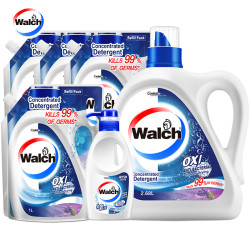 Walch 威露士 有氧洗衣液套装 2.68kg+2kg+1kg*3瓶+300ml