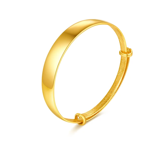 MCLON 曼卡龙 几何足金手镯