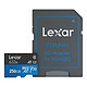 Lexar 雷克沙 TF卡256G 633X高速卡MicroSD存储卡任天堂switch手机内存卡