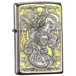 zippo之宝打火机神兽貔貅财源滚滚