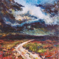 俄罗斯 伊戈尔油画系列《四季5》30×30cm 原作无框 装饰画玄关卧室餐厅客厅沙发电视背景墙挂画