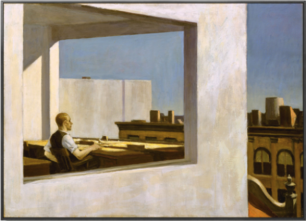 hopper;1882年7月22日-1967年5月15日)是一位美国绘画大师,以描绘寂寥