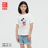 UNIQLO 优衣库 童装男童女童亲子DisneyartbyYuni迪士尼T恤米奇夏季438250