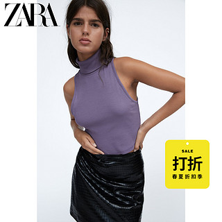 ZARA [折扣季] 女装 高领罗纹上衣