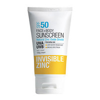 Invisible Zinc 【物理型防晒】Invisible Zinc 面部身体防晒霜 SPF50+ 150g