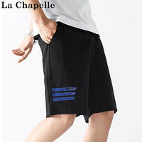 La Chapelle 拉夏贝尔 冰丝速干短裤子男士夏季薄款宽松运动篮球裤