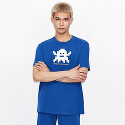 GIORGIO ARMANI 乔治·阿玛尼 ARMANI EXCHANGE阿玛尼AX奢侈品男士T恤衫 6HZTFD-ZJH4Z BLUE-1506蓝色 L