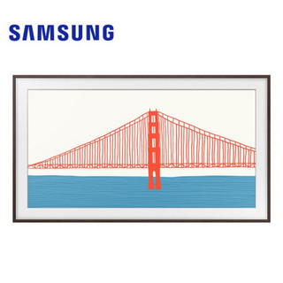 Samsung/三星 Frame 画壁艺术 电视机75英寸 棕色边框 VG-SCFA75BWBXZ（适用型号QA75LS03AAJXXZ）
