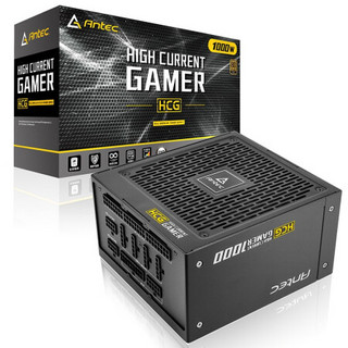 Antec 安钛克 HCG1000 金牌（90%）全模组ATX电源 1000W