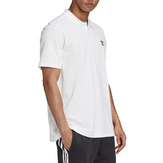 adidas ORIGINALS ESSENTIAL POLO 男子POLO衫 GD2554 白色 XS