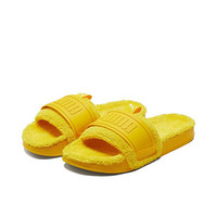 彪马 PUMA 男女同款 基础系列 Leadcat YLM Slide Winter 拖凉鞋 384411 02 黄色 38 UK5