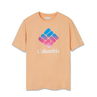 Columbia哥伦比亚21秋冬新品情侣款吸湿防晒防紫外线T恤XM6463 856 XS