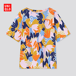 UNIQLO 优衣库 CassieByrnes 436009 女装印花圆领T恤