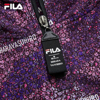 FILA x MIHARA 斐乐女子联名梭织上衣 2021年秋季新款潮流上衣 乌紫色-PU 170/88A/L