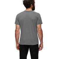 MAMMUT/猛犸象 Aegility 男士轻量舒适速干短袖T恤 黑灰色混色（欧版-偏大一码） XXL