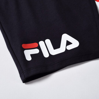 FILA KIDS斐乐童装女童运动短裙2021夏季新款儿童休闲百褶半身裙 传奇蓝-NV 120cm