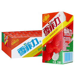 cocacola可口可乐雪菲力荔枝汁饮料250ml24盒