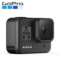 GoPro HERO8 Black黑色 运动摄像机vlog 4K户外水下潜水直播 HyperSmooth坚固耐用+防水