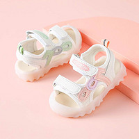 BradMiller 布拉米勒 女宝宝凉鞋夏季1—2-3岁软底防滑男宝宝鞋子学步小童包头婴儿凉鞋