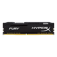 Kingston 金士顿 Fury系列 DDR4 3200MHz 台式机内存 马甲条 黑色 16GB HX424C15FB/16