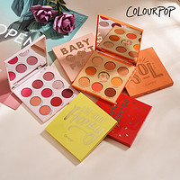 ColourPoP 卡拉泡泡 colourpop眼影盘9九色椰子colorpop平价学生ins超火卡拉泡泡蟒蛇