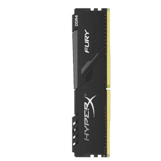 Kingston 金士顿 Fury系列 DDR4 3200MHz 台式机内存 马甲条 黑色 16GB