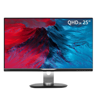 PHILIPS 飞利浦 极清系列 258B6QJEB 25英寸 IPS 显示器(2560×1440、60Hz）