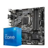 GIGABYTE 技嘉 B560M D2V MATX主板（intel LGA1200、B560）+英特尔 酷睿i5-11400 CPU套装