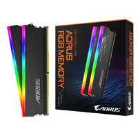 AORUS DDR4 3733MHz RGB 台式机内存 黑色16GB 8GB*2