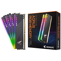 AORUS DDR4 3600MHz RGB 台式机内存 16GB 8GB*2 黑色