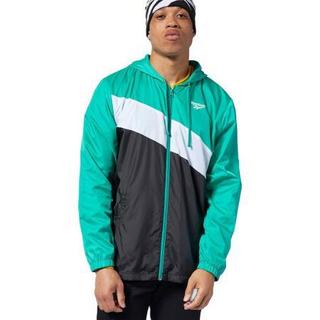 Reebok 锐步 CL V P WINDBREAKER 男子运动夹克 EC4560 绿色 XL