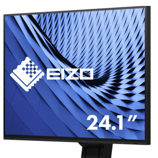 EIZO 艺卓 超窄边框EV系列 EV2457-BK 24.1英寸 IPS 显示器(1920×1200、60Hz）