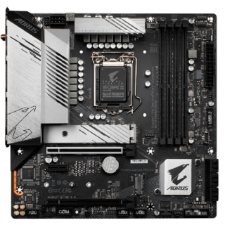 GIGABYTE 技嘉 B560M AORUS PRO AX 雪雕 MATX主板（intel LGA1200、B560）+英特尔 酷睿i5-11400F CPU套装