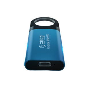 ORICO 奥睿科 迅龙-翼 USB 3.1  固态硬盘 Type-C 256GB 蓝色